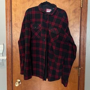 MEN'S Wrangler Flannel Button Up Jacket